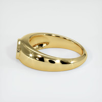 18K Yellow Gold Men's Ring Setting Image