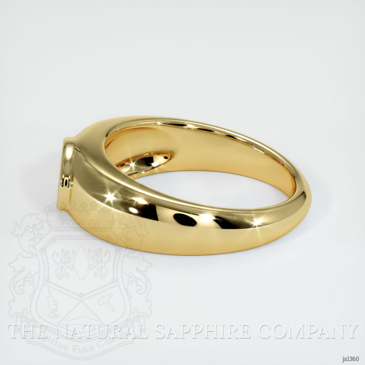 18K Yellow Gold Men's Ring Setting
