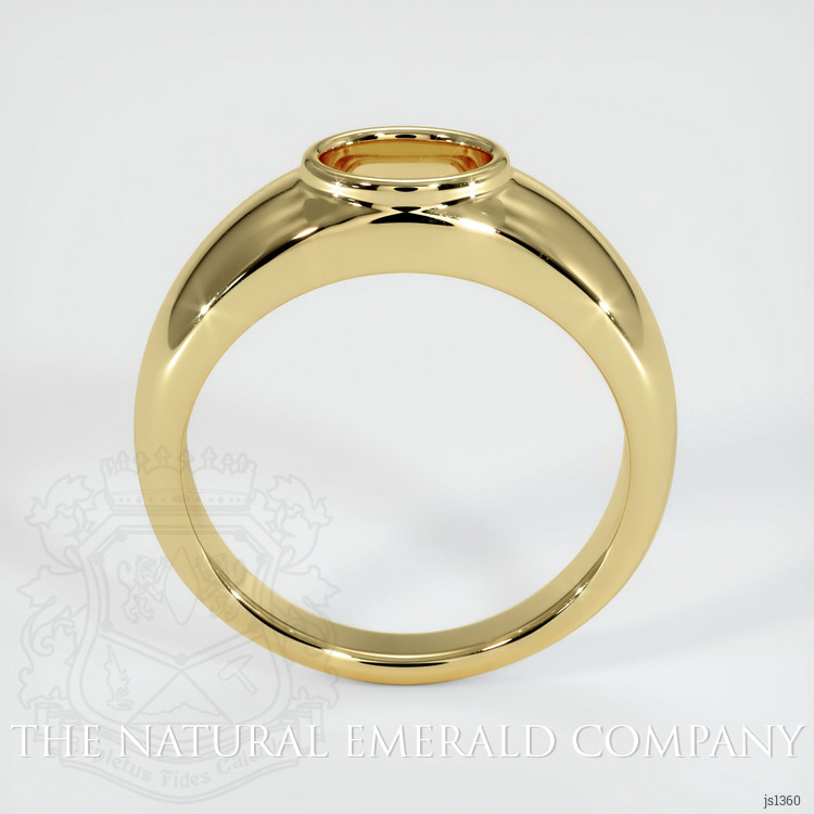 18K Yellow Gold Men's Ring Setting