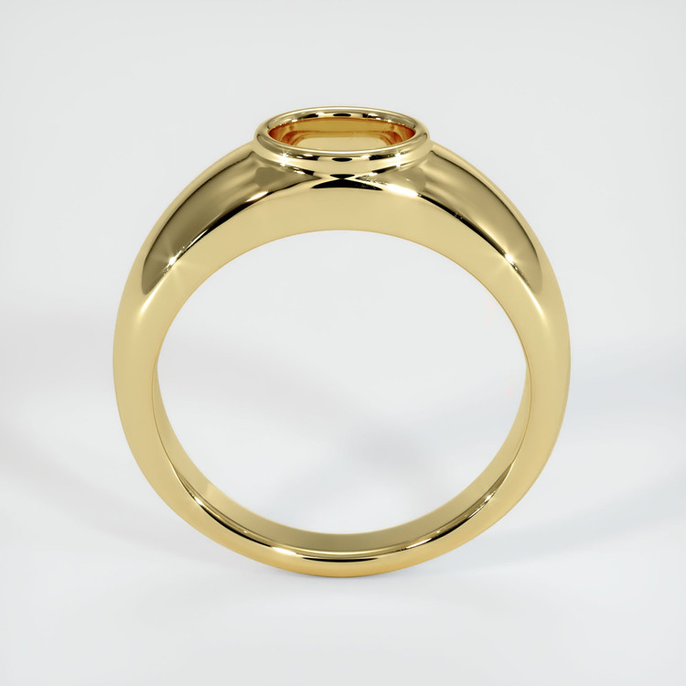 18K Yellow Gold Men's Ring Setting