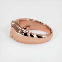 14K Rose Gold Men's Ring Setting Image