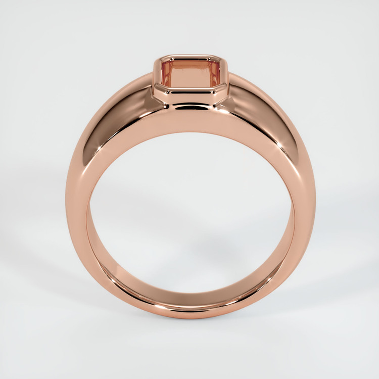 14K Rose Gold Men's Ring Setting
