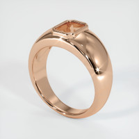 18K Rose Gold Men's Ring Setting Video