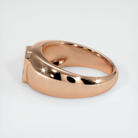 18K Rose Gold Men's Ring Setting Image