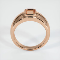 18K Rose Gold Men's Ring Setting Image