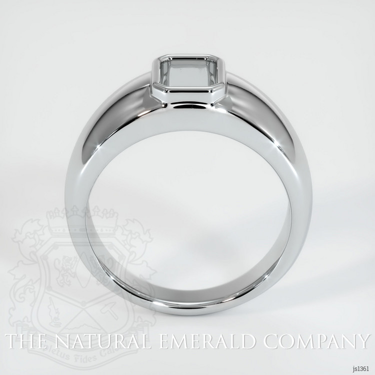 18K White Gold Men's Ring Setting