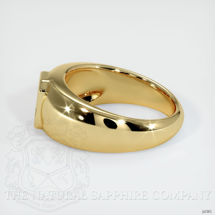 14K Yellow Gold Men's Ring Setting