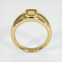 18K Yellow Gold Men's Ring Setting Image