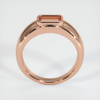 14K Rose Gold Men's Ring Setting Image