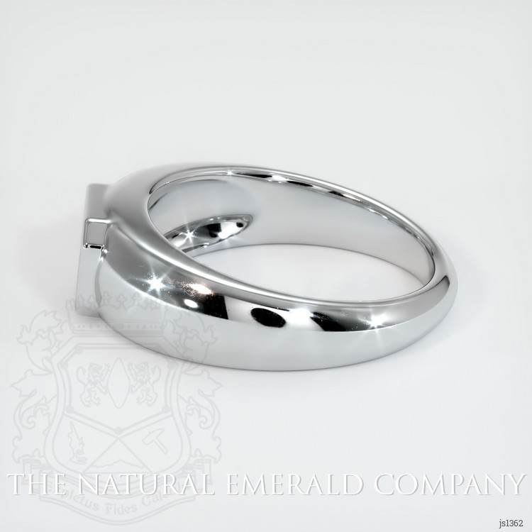 18K White Gold Men's Ring Setting