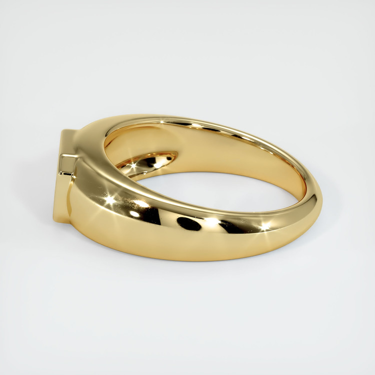 14K Yellow Gold Men's Ring Setting