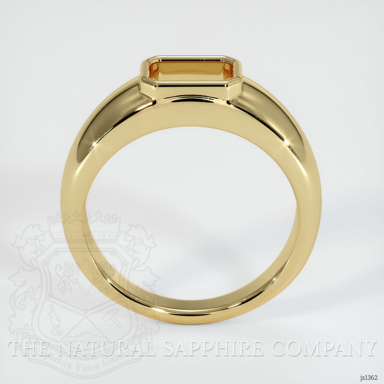 14K Yellow Gold Men's Ring Setting