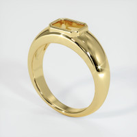18K Yellow Gold Men's Ring Setting Video