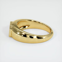 18K Yellow Gold Men's Ring Setting Image