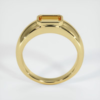 18K Yellow Gold Men's Ring Setting Image