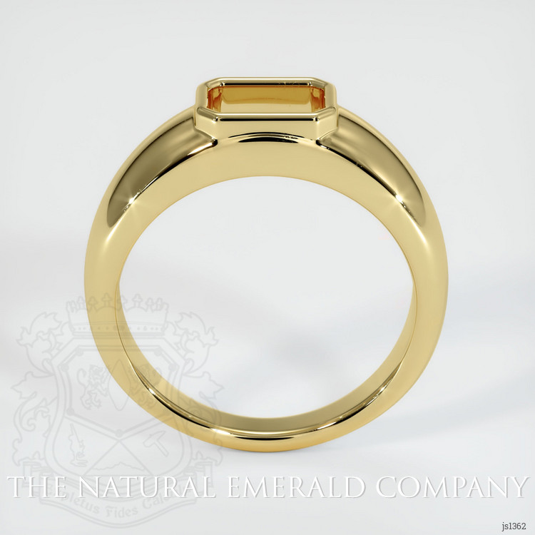 18K Yellow Gold Men's Ring Setting