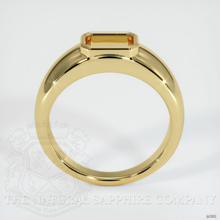 18K Yellow Gold Men's Ring Setting