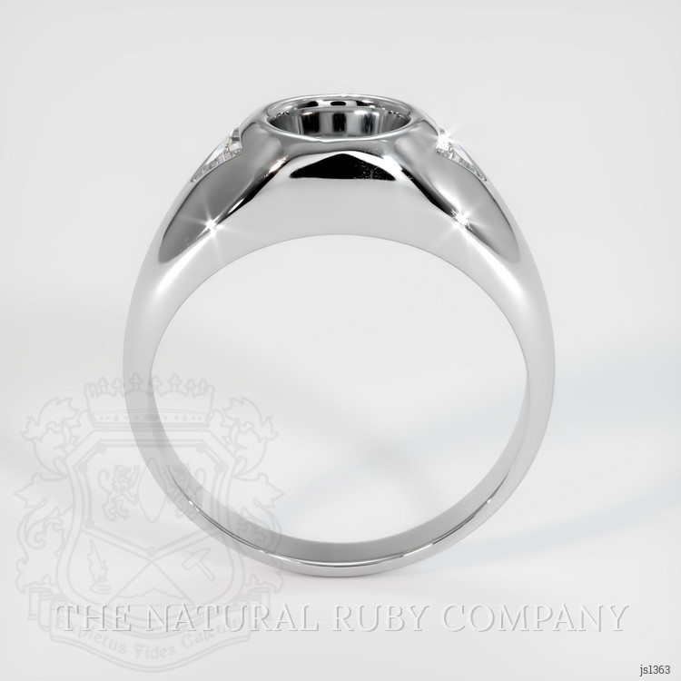 Silver Men's Ring Setting