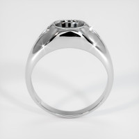14K White Gold Men's Ring Setting Image