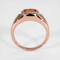 14K Rose Gold Men's Ring Setting Image