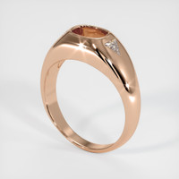 18K Rose Gold Men's Ring Setting Video