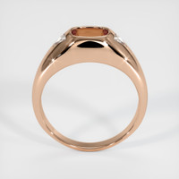 18K Rose Gold Men's Ring Setting Image