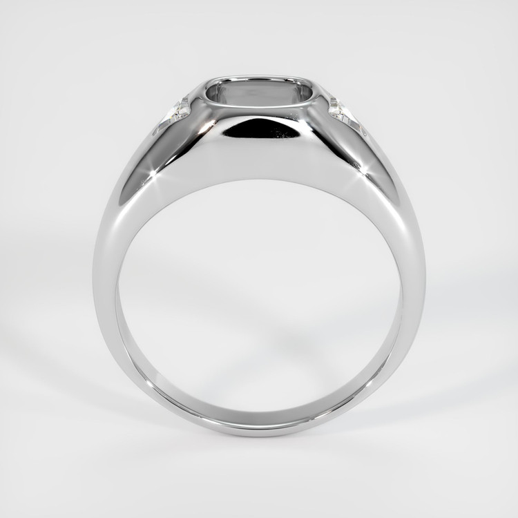 18K White Gold Men's Ring Setting