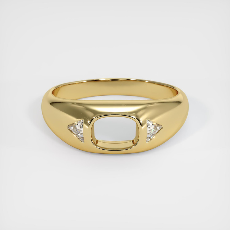 10K Yellow Gold Men's Ring Setting