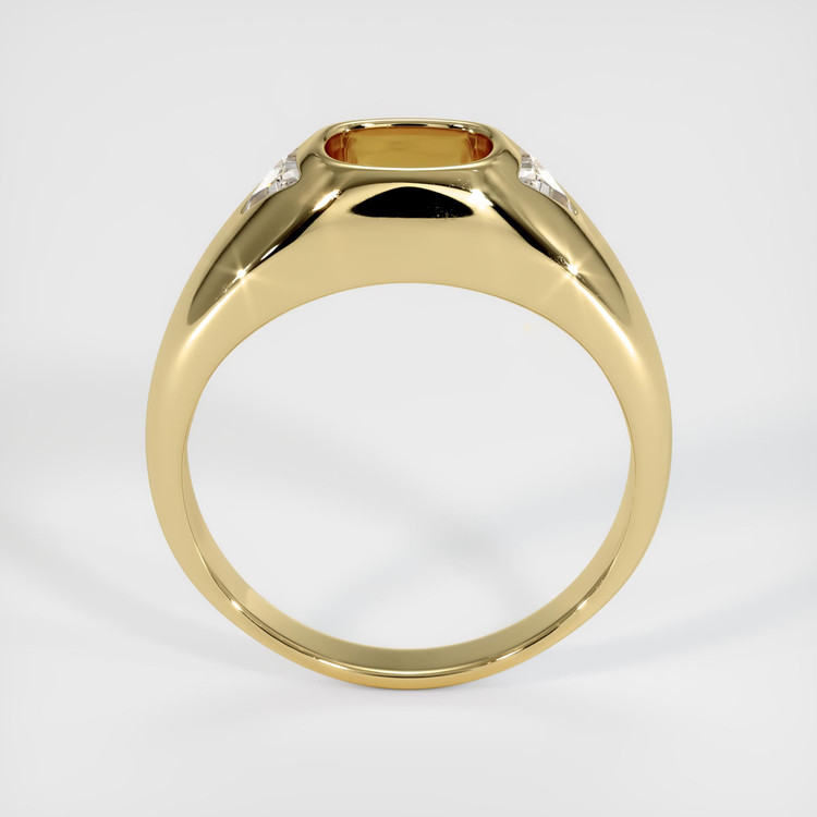 14K Yellow Gold Men's Ring Setting