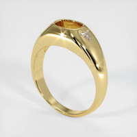 18K Yellow Gold Men's Ring Setting Video