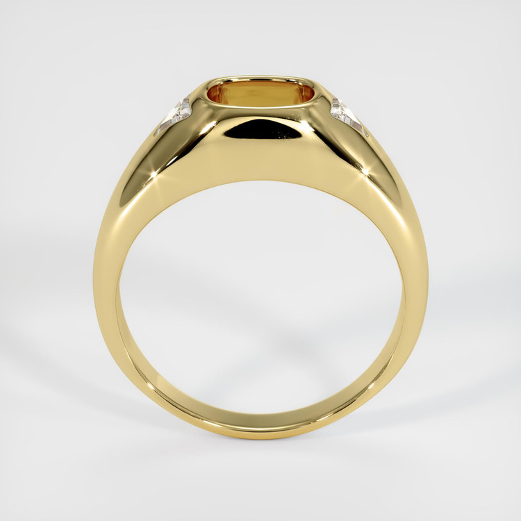18K Yellow Gold Men's Ring Setting