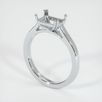 18K White Gold Solitaire Ring Setting Video
