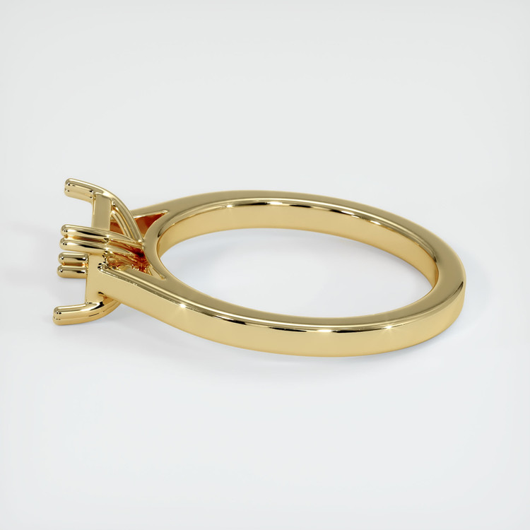 14K Yellow Gold Solitaire Ring Setting