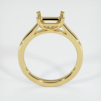 18K Yellow Gold Solitaire Ring Setting Image