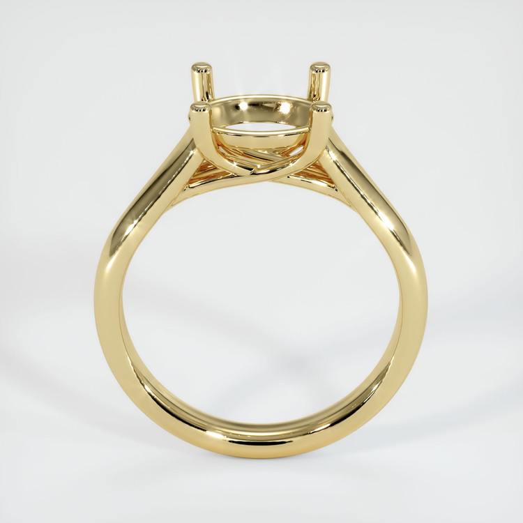 10K Yellow Gold Solitaire Ring Setting