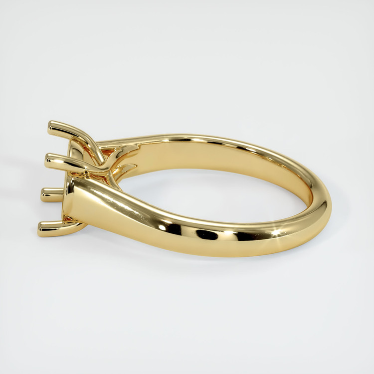 14K Yellow Gold Solitaire Ring Setting