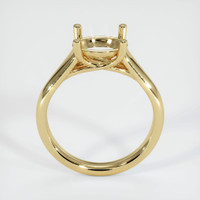 14K Yellow Gold Solitaire Ring Setting Image