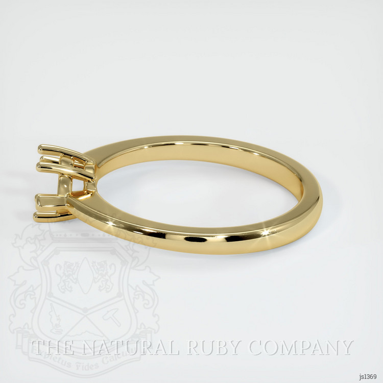 10K Yellow Gold Solitaire Ring Setting