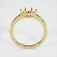 14K Yellow Gold Solitaire Ring Setting Image