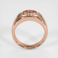 14K Rose Gold Men's Ring Setting Image