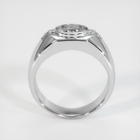 14K White Gold Men's Ring Setting Image