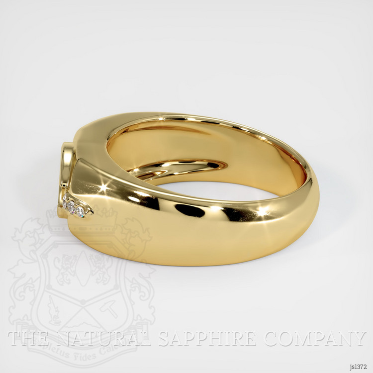 10K Yellow Gold Men's Ring Setting