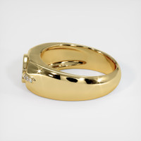 14K Yellow Gold Men's Ring Setting Image