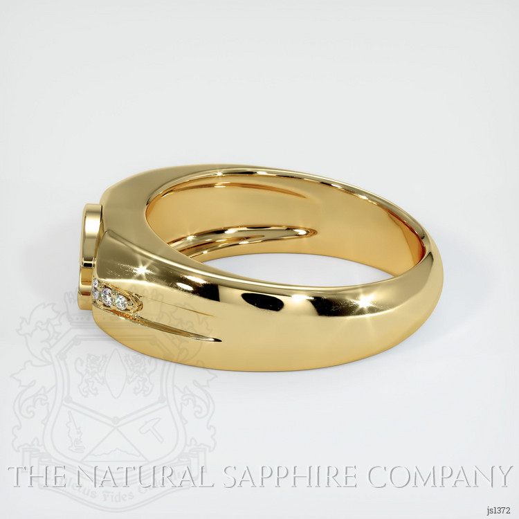 14K Yellow Gold Men's Ring Setting