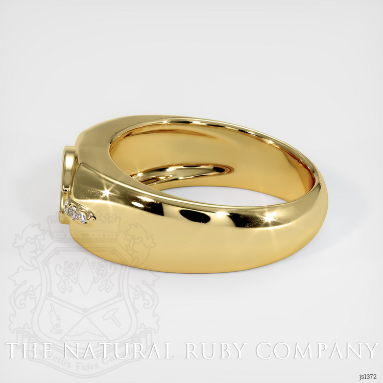 18K Yellow Gold Men's Ring Setting