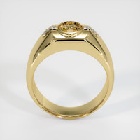 10K Yellow Gold Men's Ring Setting Image
