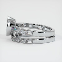 14K White Gold Wedding Set Ring Setting Image