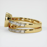 18K Yellow Gold Wedding Set Ring Setting Image