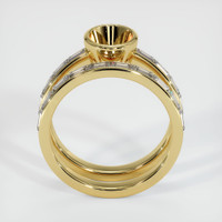 18K Yellow Gold Wedding Set Ring Setting Image