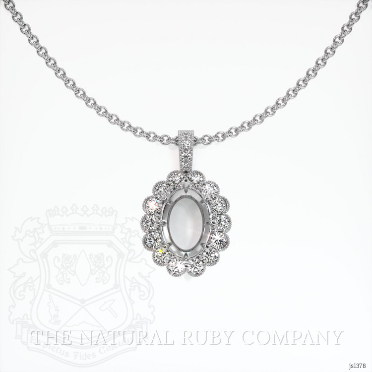 Silver Antique Style Pendant Setting